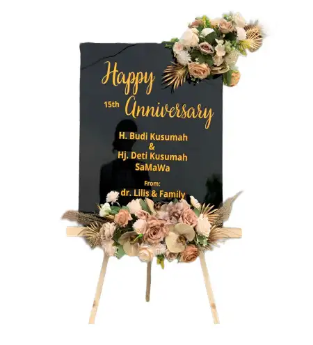 Papan Bunga Akrilik Solok